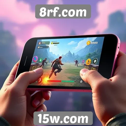 A evolução dos jogos móveis no 8rf.com